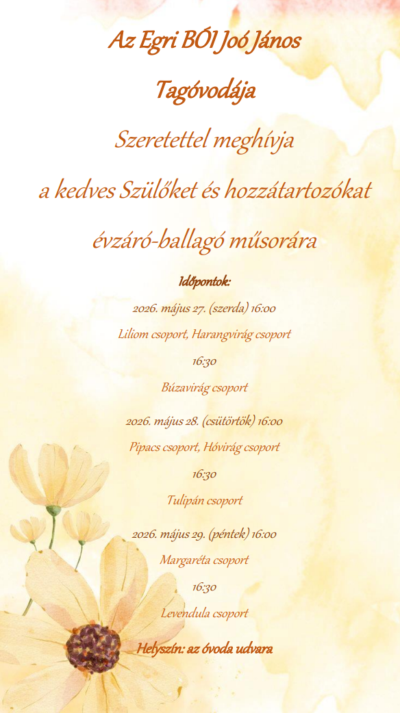Évzáró-Ballagás