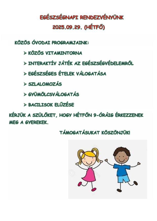 Egészségnap